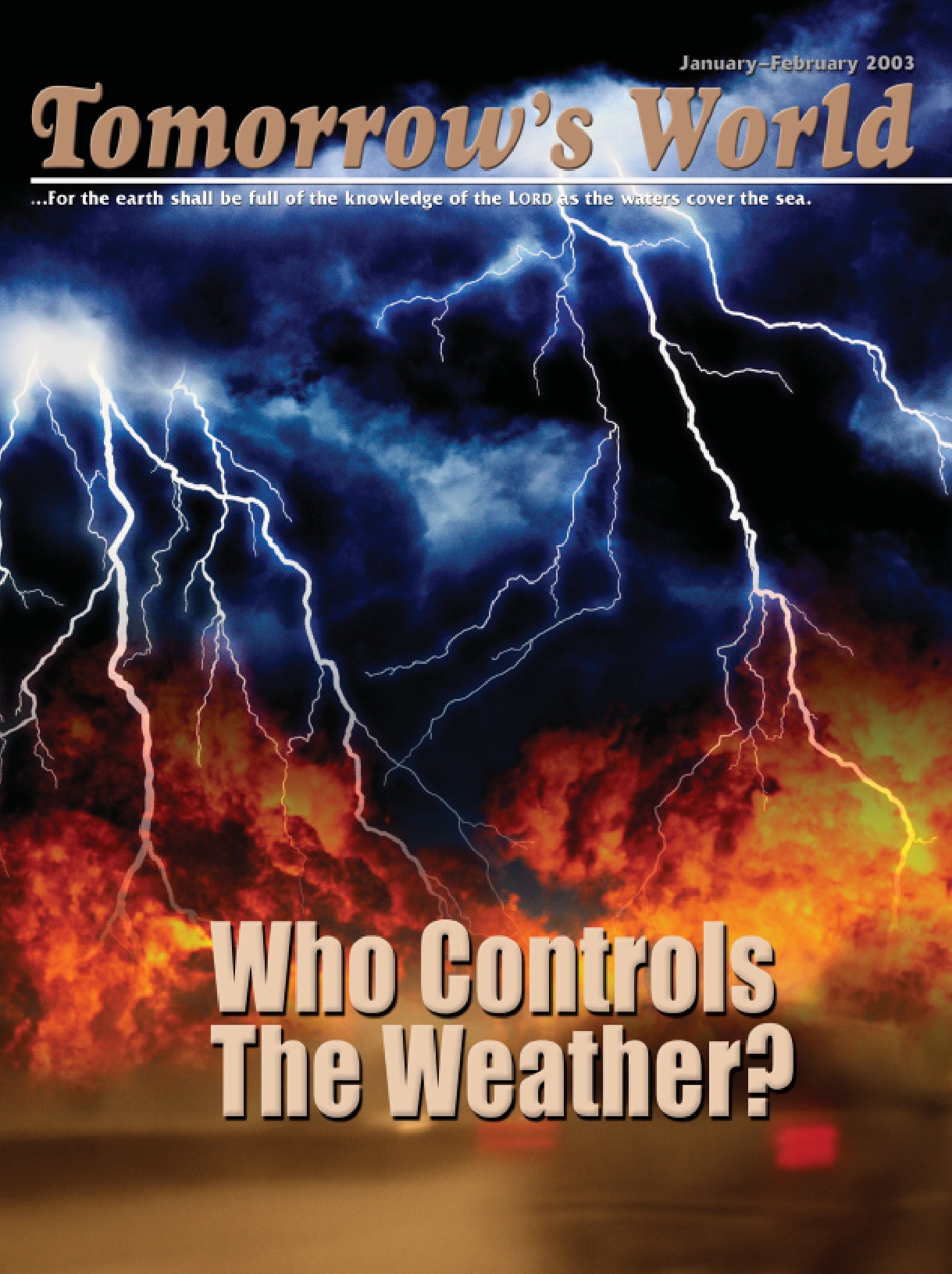 Who Controls the Weather? Tomorrow's World