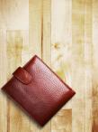 Wallet on a wooden table