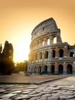 Coliseum ruins at Sunrise