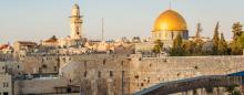 dome or the rock and davids tower